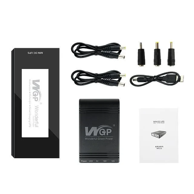WGP Mini UPS 10400mAh WiFi Router ONU Backup Power Supply