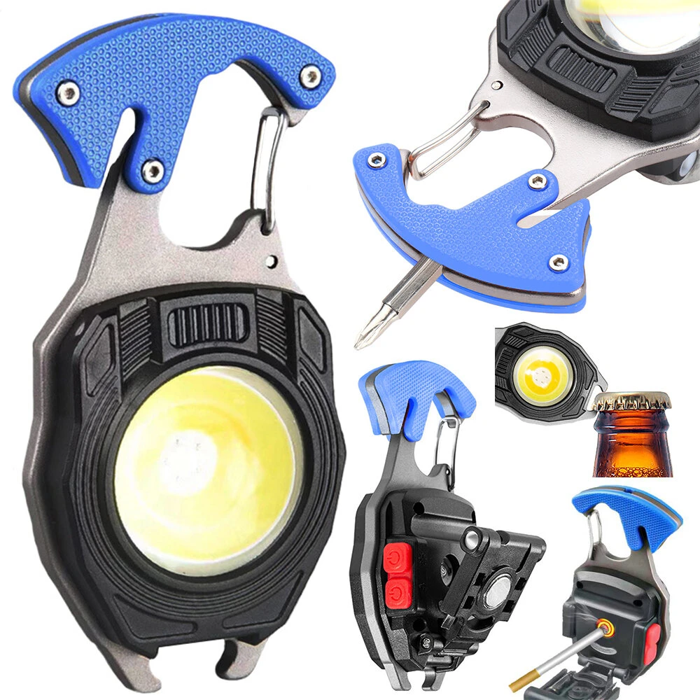 W5147 Multifunctional Rechargeable LED Keychain Light 500LM Portable Pocket Light