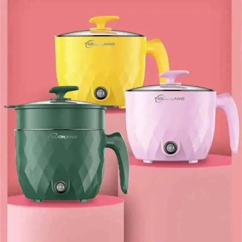Diamond 1.8L Multifunctional Electric Rice Cooker Non Stick Cooking Pot with Steamer