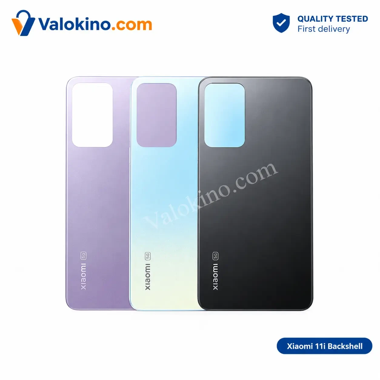 Xiaomi 11i battery Backshell purple blue black color options