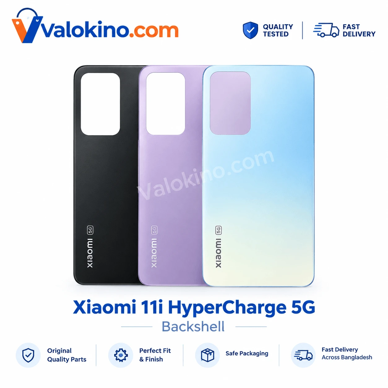 Xiaomi 11i HyperCharge 5G Backshell - Product Overview