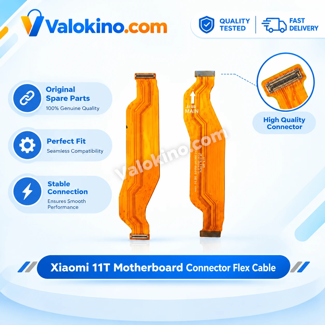 Xiaomi 11T Motherboard Connector flex cable price in bd