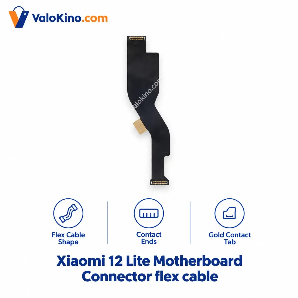 Xiaomi 12 Lite Motherboard Connector flex cable price in Bangladesh