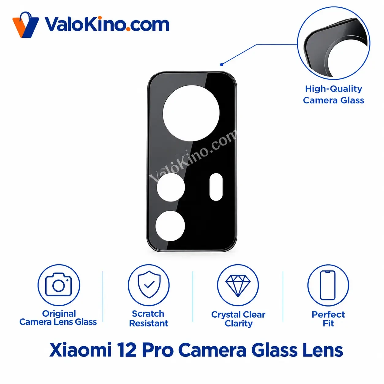 Xiaomi 12 Pro Camera Glass Lens Price in Bangladesh