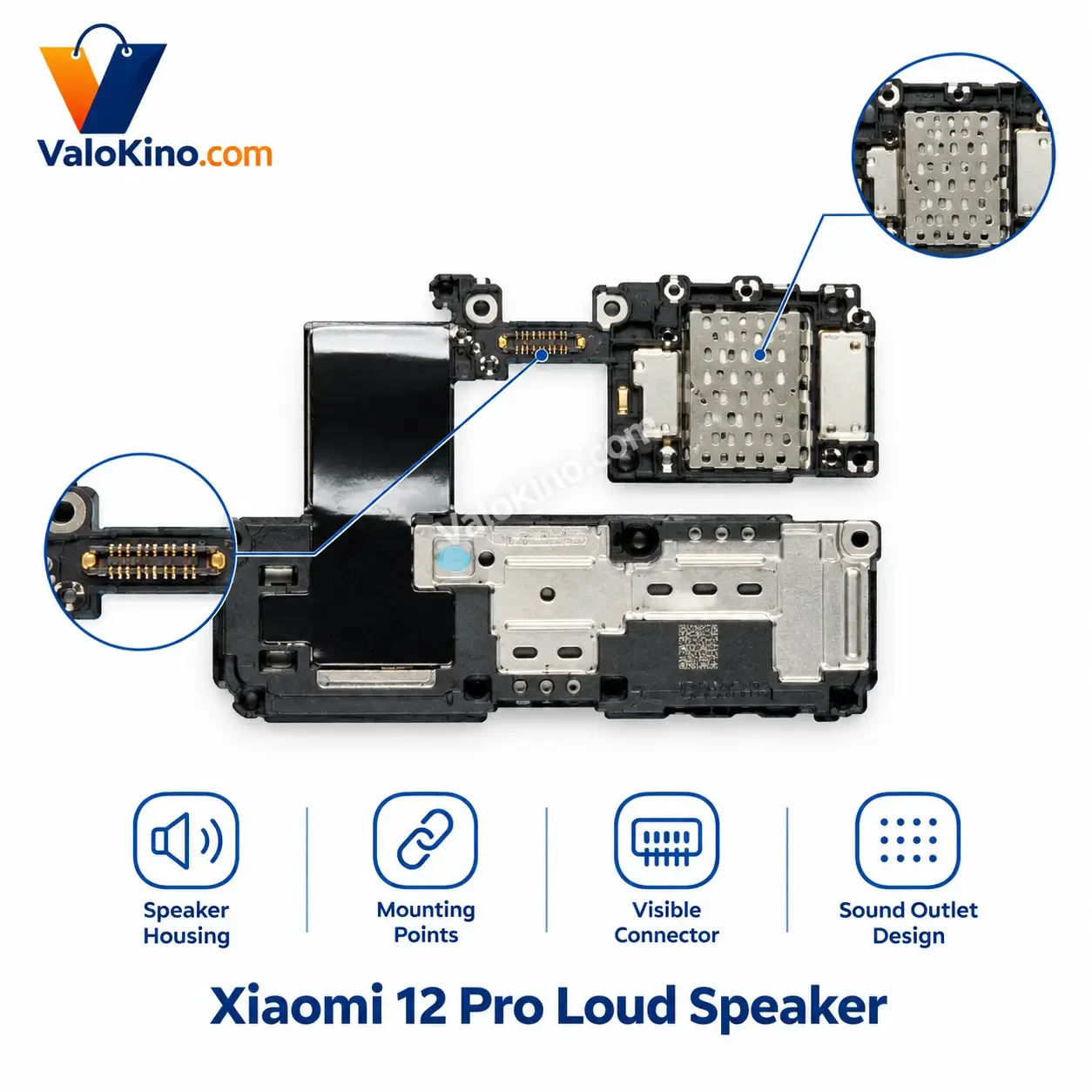 Xiaomi 12 Pro loud speaker Price in Bangladesh