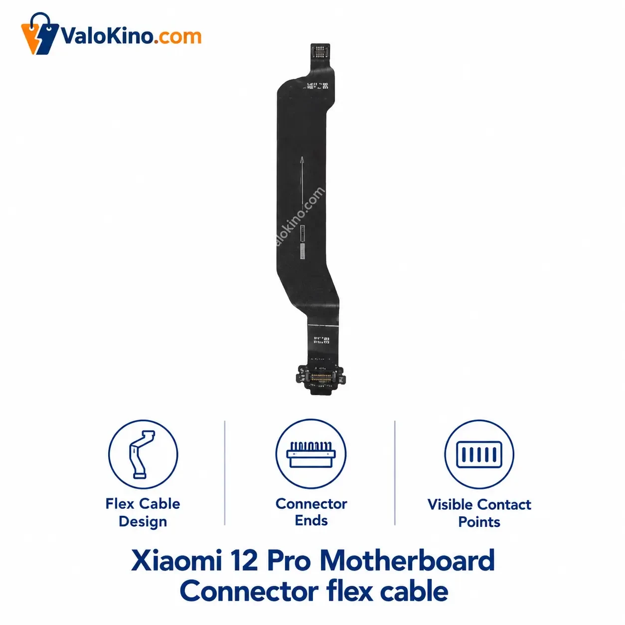 Xiaomi 12 Pro Motherboard Connector flex cable Price in Bangladesh