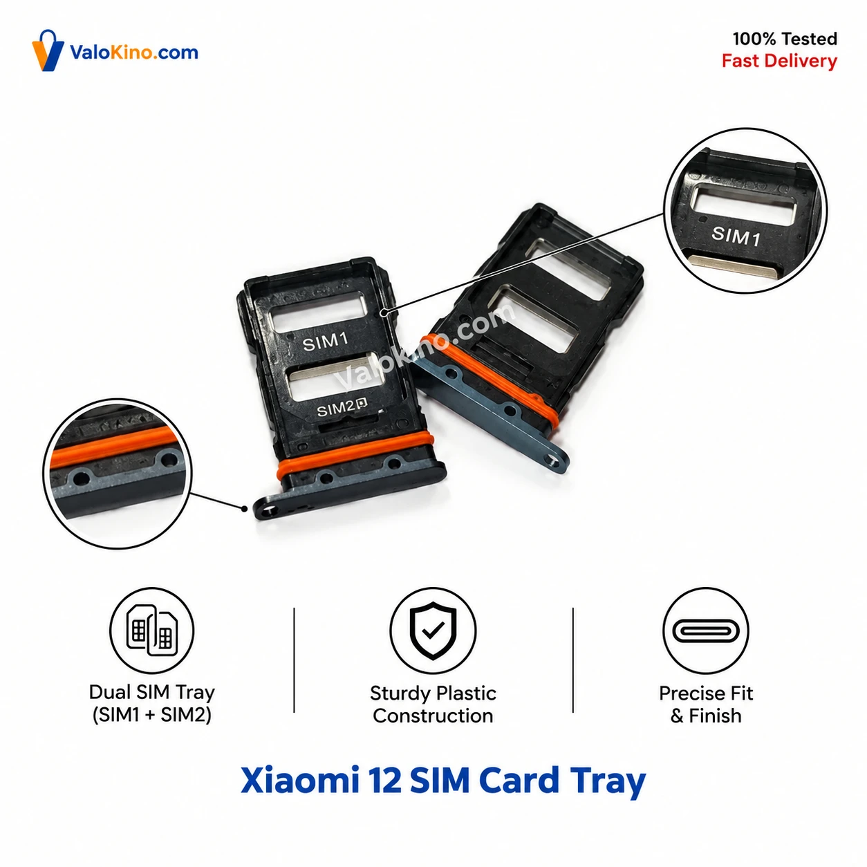 Xiaomi 12 SIM Card Tray price in Bangladesh