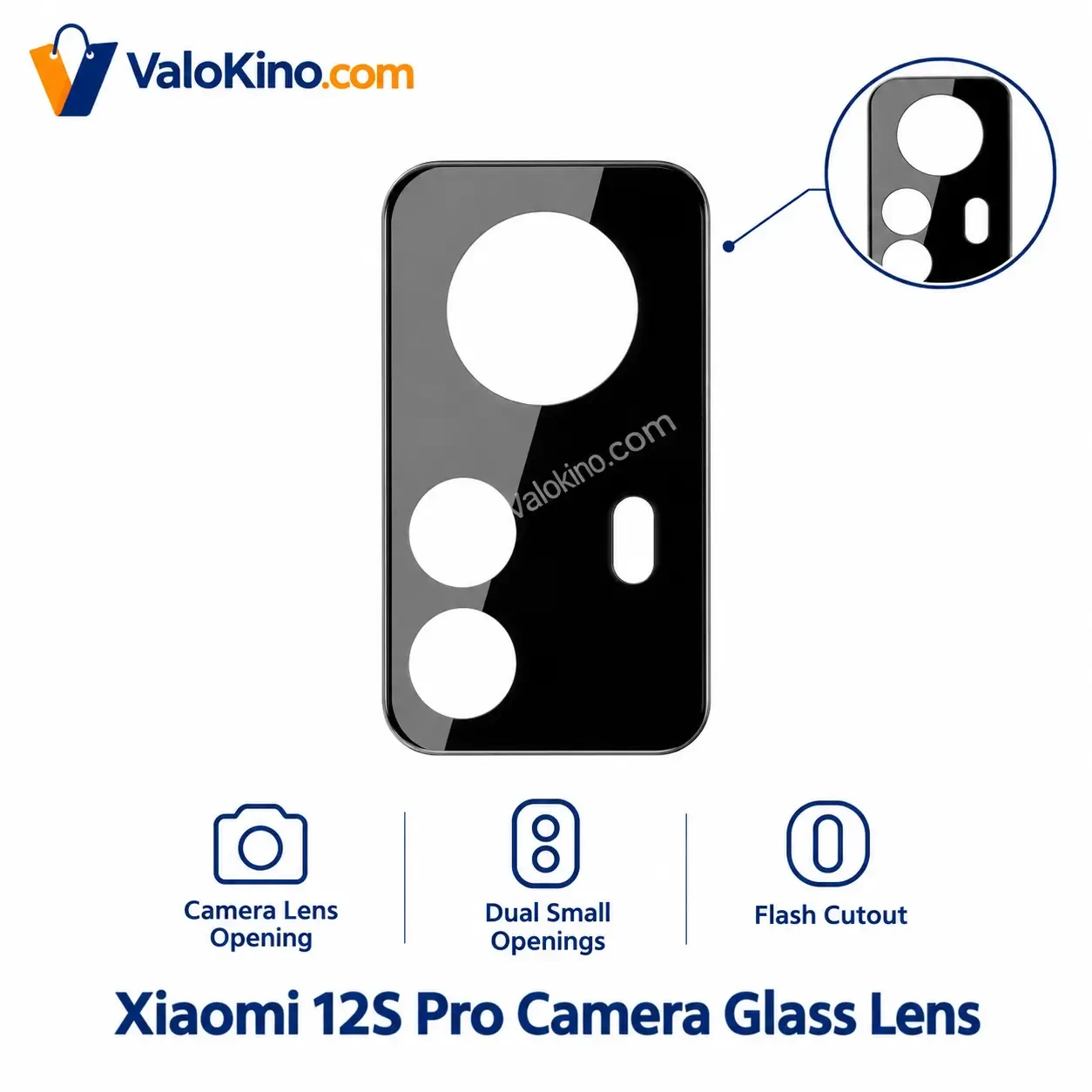 Xiaomi 12S Pro Camera Glass Lens Price in Bangladesh